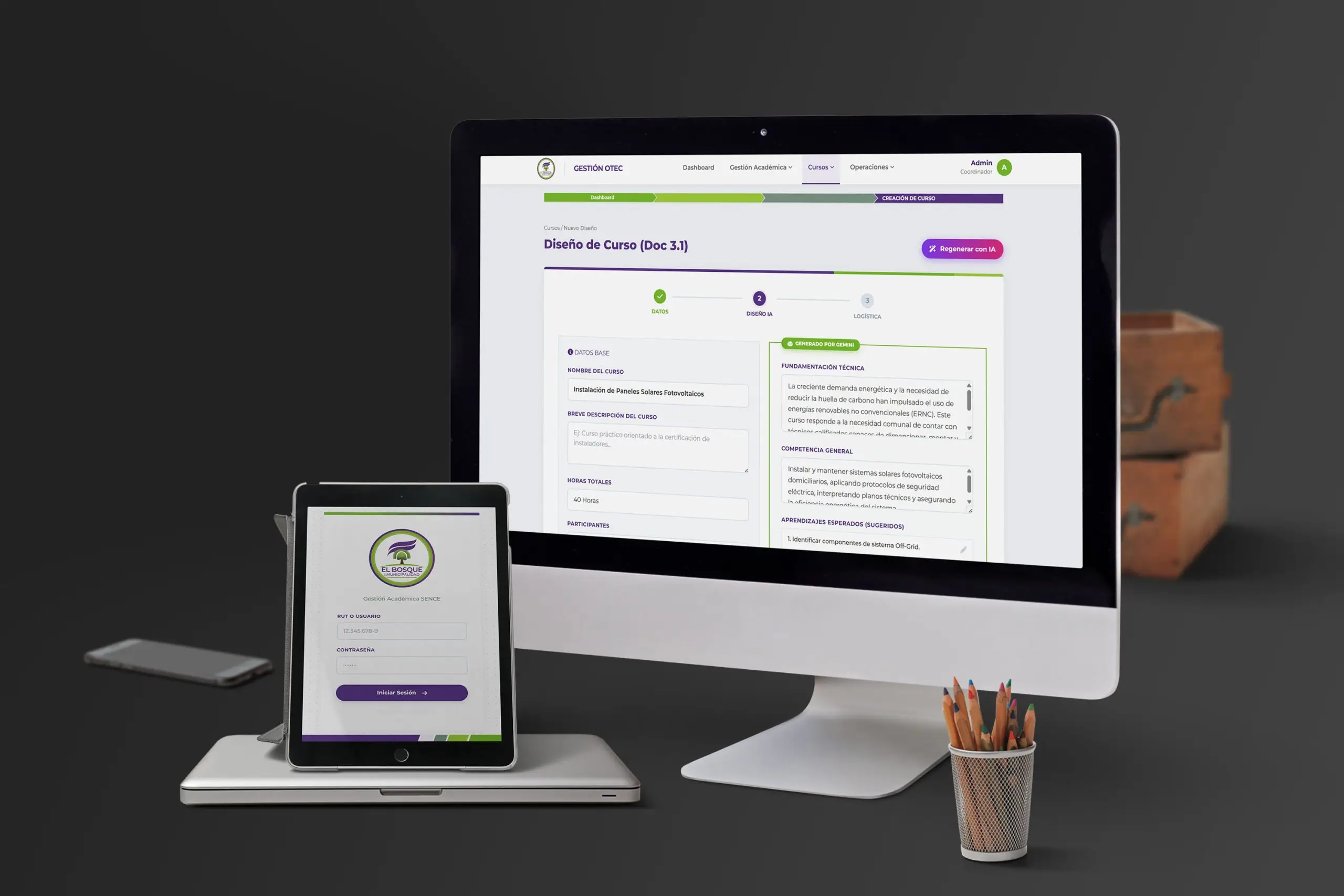 ERP para OTEC