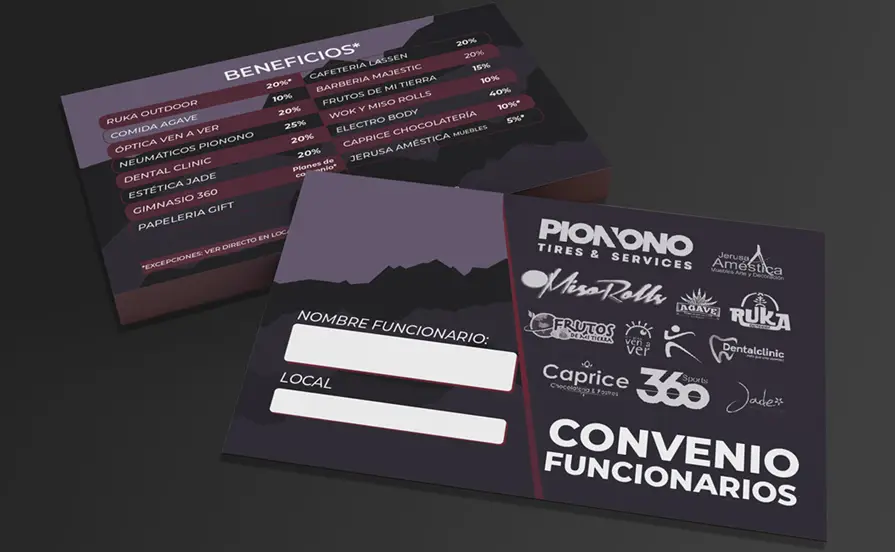 Tarjetas Beneficio Paseo Buin